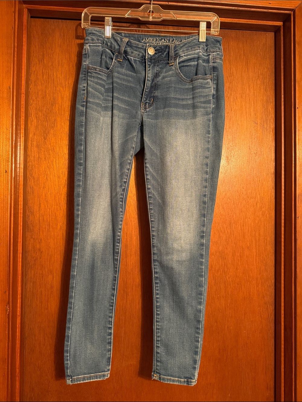 American Eagle Outfitters Light Blue Skinny Jeans